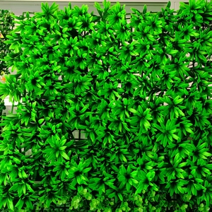 Haie de buis intérieure/extérieure durable et écologique <span class=keywords><strong>Plante</strong></span> <span class=keywords><strong>artificielle</strong></span> murale pour jardin et décoration intérieure avec fleurs pour aménagement paysager - Product Image 6