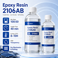 Résine époxy haute transparence 2106AB pour panneaux solaires, électronique, encapsulation de circuits imprimés, modules LED, remplissage de moules, résistant à l'humidité