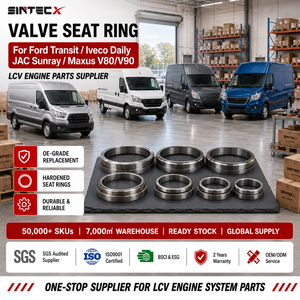 Anillo de Asiento de Válvula al por Mayor para <span class=keywords><strong>Ford</strong></span> <span class=keywords><strong>Transit</strong></span>, Iveco Daily, JAC Sunray, Maxus V80, V90 - Pieza OEM para Reconstrucción de Motor Diésel - Product Image 1