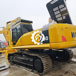 Excavadora de cadenas Komatsu PC350 usada en venta, original de Japón, máquina hidráulica para construcción pesada, minería y movimiento de tierras. - Product Image 6