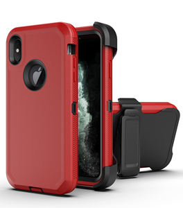 Custodia <span class=keywords><strong>Protettiva</strong></span> Ibrida 3-in-1 Defender Armor in TPU e PC per <span class=keywords><strong>iPhone</strong></span> <span class=keywords><strong>XS</strong></span> Max, Magnetica, Antiurto, con Robot Integrato - Vendita all'Ingrosso - Product Image 4