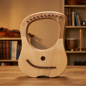 Harpe à cordes Ho Hunts HH-S Highland Rosewood à 10 cordes, instrument de musique avec sac en tissu, origine Pakistan, accepte le logo personnalisé - Product Image 3