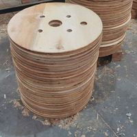 Enrouleur de câbles en bois de qualité supérieure Bobine robuste et écologique pour enrouleur de câbles à usage industriel/domestique