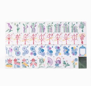 Venta al por mayor de fábrica MISS CLASSIC: Juego de fichas de Mahjong - Product Image 4