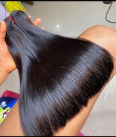 Extensiones de cabello humano virgen Funmi one donor, venta al por mayor, 13A Ddrawn Pixie cURL