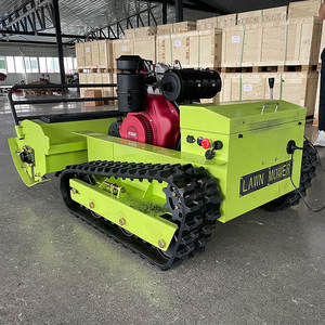 <span class=keywords><strong>Tondeuse</strong></span> à gazon sur chenilles autopropulsée entièrement automatique avec télécommande pour la remise en état du jardin de la ferme à la maison neuve et d'occasion - Product Image 4