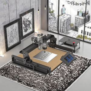 500 Wát CNC Máy tính để bàn máy <span class=keywords><strong>3</strong></span> trục cho kim loại Acrylic PCB MDF khắc phay NC Studio hệ thống điều khiển mang động cơ lõi - Product Image 3