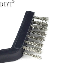 Diyt 3Pc Wire Brush <b>Set</b> Stainless Steel Nylon Copper Bristle Cleaning <b>Tool</b> Hardware Kit - Product Image 5