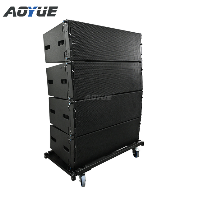 WL12 outdoor 3 way dual 12" audio system speaker 8ohm impedance line array