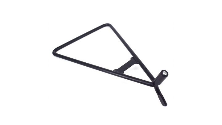 Soporte Triangular Para Motocross - Elevador Mantenimiento Moto, Diseño Estable, Metal Negro, 40x23 Cm, Fácil De Usar