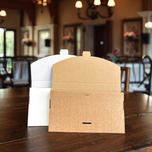 <span class=keywords><strong>2025</strong></span> Mới Thời Trang Đơn Giản <span class=keywords><strong>Kraft</strong></span> Giấy Phong Bì Chất Lượng Cao Màu Đen Và Trắng Lời Mời Túi Cho Món Quà Sử Dụng - Product Image 5