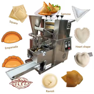 Máquina industrial para cocinar empanadas, dumplings y samosas grandes, tipo vaporera, de fábrica. - Product Image 2