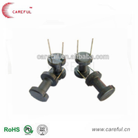 Noyau de tambour en ferrite NIZn Rohs avec 2 broches pour éclairage LED