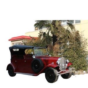 Venta al por mayor Precio de fábrica Autobús turístico eléctrico Clásico Vintage Boda real Turista Color personalizado Q235B Estructura de acero - Product Image 4