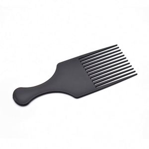 Peigne démêlant en plastique à dents larges pour cheveux afro avec LOGO personnalisé - Product Image 1