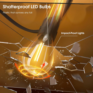 35.8*35*11cm dẫn trong nhà chuỗi đèn thời tiết Strand thương mại lớp trần Đèn chùm PMMA + PC + PVC + nhôm 3500K ấm - Product Image 4