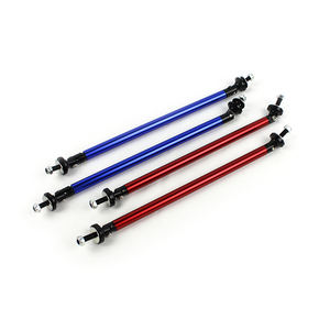 Varillas <span class=keywords><strong>de</strong></span> puntal divisoras delanteras <span class=keywords><strong>de</strong></span> 150mm <span class=keywords><strong>de</strong></span> longitud <span class=keywords><strong>de</strong></span> aluminio azul anodizado aptas para la mayoría <span class=keywords><strong>de</strong></span> los coches - Product Image 4
