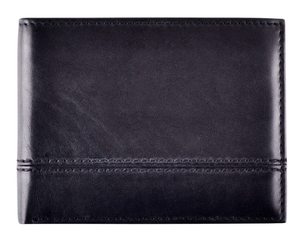 Portefeuille bifold pour homme en cuir pleine fleur, offrant une protection RFID et un rangement élégant et organisé - Product Image 1