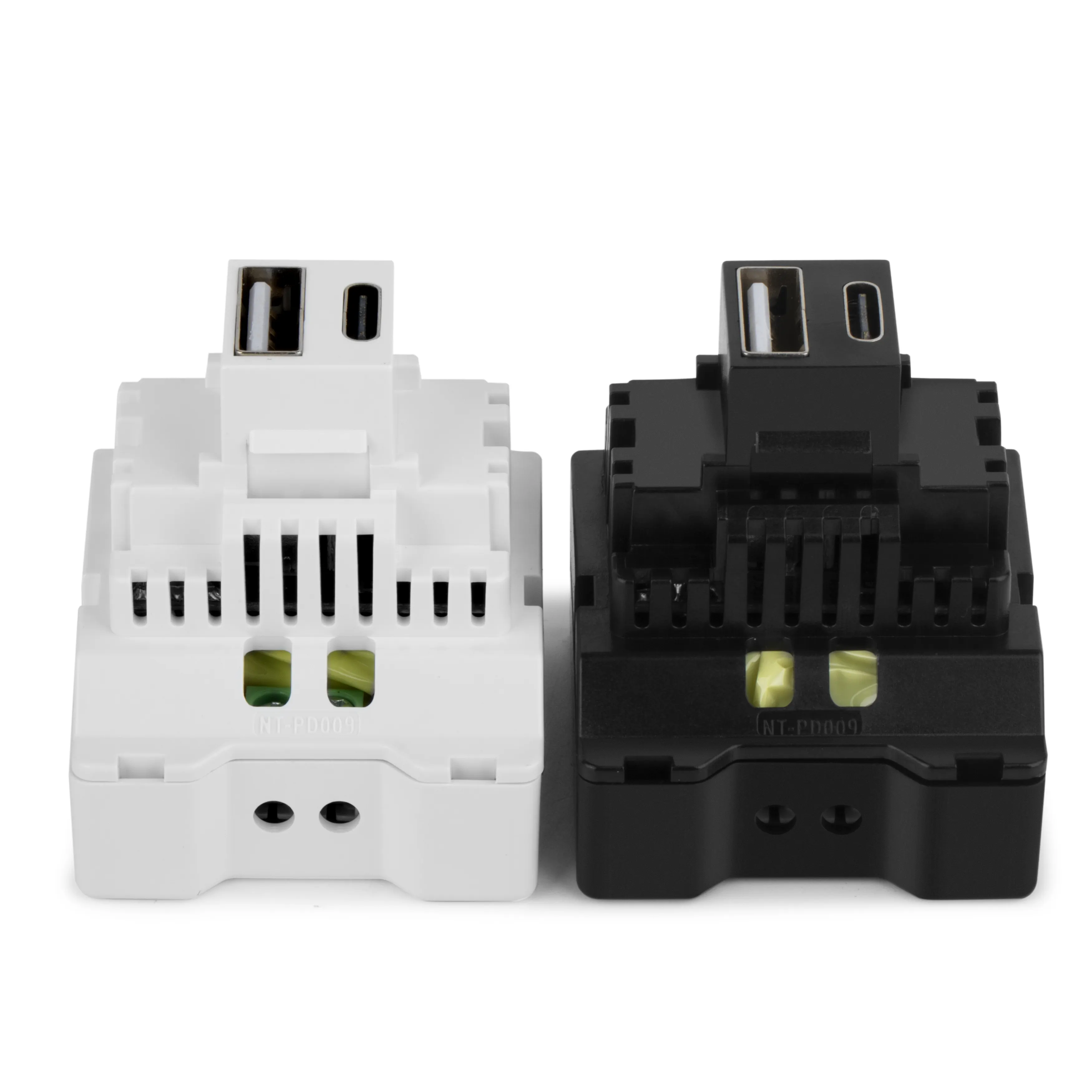 NT-LINK RJ45 Keystone Type Dual Port PD 30W USB Wall Charger for Smart Home Improvement