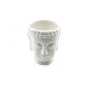 <span class=keywords><strong>Maceta</strong></span> de Cerámica con Cabeza de <span class=keywords><strong>Buda</strong></span> de Porcelana Blanca de Alta Calidad con Logotipo Personalizado, <span class=keywords><strong>Maceta</strong></span> de Cerámica para Decoración del Hogar - Product Image 5