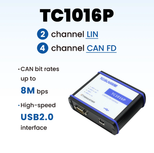 Adaptador USB con interfaz TC1016P 4 CAN FD 2 LIN a USB - TC1016P - Product Image 1