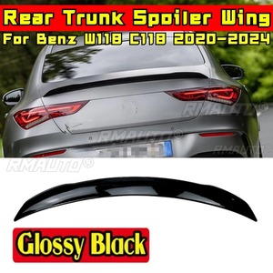 สปอยเลอร์สำหรับรถสปอยเลอร์ท้ายรถสปอยเลอร์ท้ายรถสปอยเลอร์สำหรับรถ Mercedes Benz CLA200 CLA180 C118 W118 2020-2024 - Product Image 1