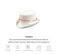 Chapeau Ushanka 100 % Laine Automne-Hiver Style Rétro Britannique Chapeau Haut de Gamme pour Homme Chapeau Magique à Couronne Haute Vente en Gros