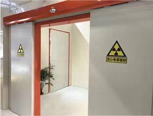 Porte battante à blindage au plomb à haute atténuation, panneau doublé de plomb, empêche les fuites de rayonnement ionisant pour salle de radiographie - Product Image 5