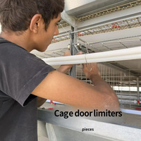 Cage à poulets automatique à plusieurs niveaux pour l'élevage intensif avec système d'abreuvement pour l'élevage de poulets à grande échelle