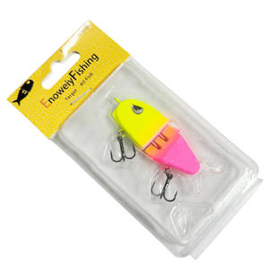 Esca da Pesca Snodata Swimbait da 60mm 6.5g ad Affondamento Lento, 2 Sezioni, Glide Bait con Coda Morbida e Sonaglio - Product Image 5