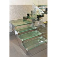 Prima Minimalist Villa Renovation Escalier droit préfabriqué pour la construction intérieure
