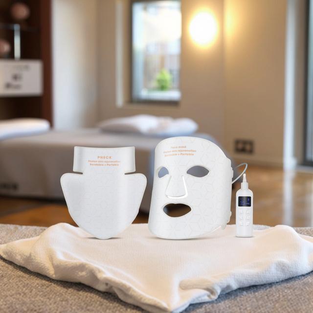 2025 Red Led Light Mask Silicone 630nm Infra Led Face Mask Photon Therapy Skin Care Device for Home Use