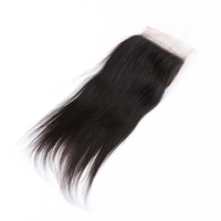 Vente en gros de Cheveux Brésiliens de qualité supérieure, transparents, avec des processus de traitement, lisses et fins, et une closure en dentelle suisse 4x4