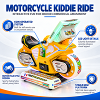 Ventes Flash : Machine de Jeu pour Enfants à Monnayeur, Moto d'Intérieur, pour Parc d'Attractions Commercial