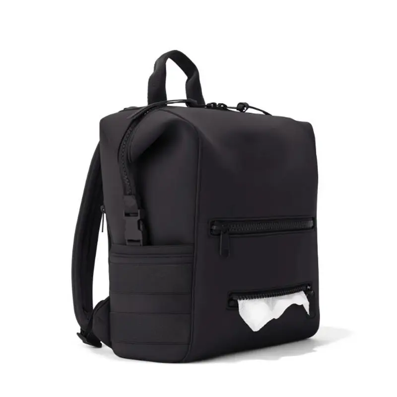 맞춤형 기저귀 가방 배낭 교체 패드가있는 튼튼한 네오프렌 다기능 경량 야외 가방