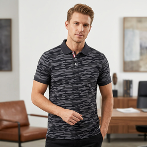Proveedor OEM Indio de Camisetas de Algodón Piqué para Hombre, Tallas Grandes, Transpirables, Ecológicas, al por Mayor - Product Image 2