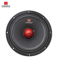 Speaker Mobil Midrange OEM AB0802N 8 inci 180W RMS, Sistem Speaker Audio Mobil Aluminium, Speaker Midrange Mobil High End 99dB