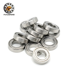 Rodamiento de Bolas de Ranura Profunda de Acero Inoxidable Flyleopard S6904ZZ 20x37x9mm ZZ Sellado No Magnético - Product Image 1
