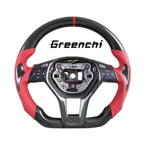 พวงมาลัยกีฬาคาร์บอนไฟเบอร์พร้อมด้ามจับสำหรับเมอร์เซเดส เบนซ์ เอส-คลาส W223 สำหรับ S63 และ ซี-คลาส |   OEM แบบกำหนดเอง - Product Image 1