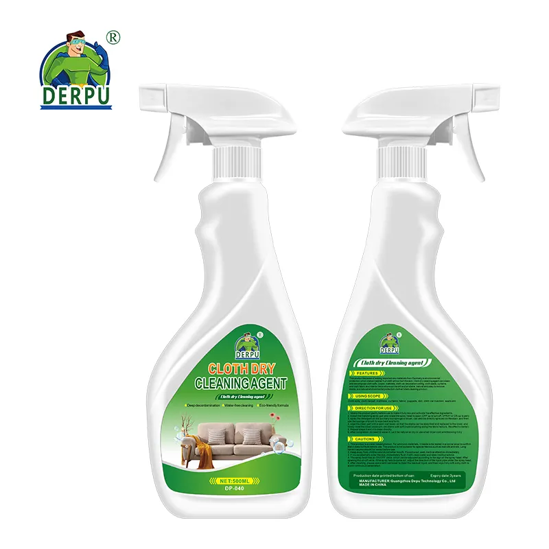 DERPU Cloth Dry Cleaning Agent 500ML Cleaner for Stubborn Stains