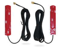 2.4G récepteur wifi télécommande antenne aérienne 3M adhésif WiFi antenne patch omnidirectionnelle