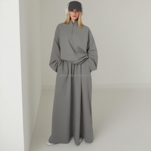 Willson 2026 穆斯林长袍套装，优雅两件套，时尚舒适，适合所有季节 - Product Image 2