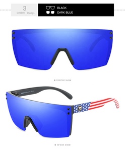 Dubery thiết kế Viper Kính mát 2025 cho nam giới và dệt PC người đàn ông quá khổ phân cực Kính mát d809 gafas de Sol polarizadas - Product Image 3