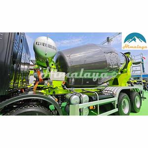 新型ズームリオン12立方メートル2、3、6、7立方メートル電動エンジンポンプモーター大型オープンコンクリートミキサー機（スペアパーツ付き） - Product Image 4