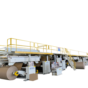 Automatico 3/5/7 strato di lamiera ondulata linea di produzione e cartone cartone ondulato che fa macchina scatola ondulata macchina - Product Image 1