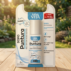 Desodorante en Barra Sanavita, Marca Italiana, 20 ml, Sin Amoníaco, Uso Corporal para Adultos, para Después de Picaduras de Insectos - Product Image 3