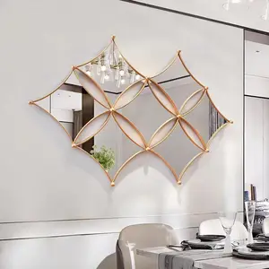 139X94cm Wholesale Dropshipping Products 2023 3d Modern Home Hotel Decoration Metal Wall Art Living Room Creative Decor For Sale