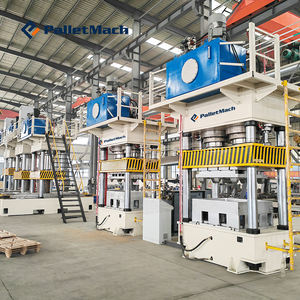 Presse à palettes en bois compressé hydraulique avec moteur et engrenage pour une productivité élevée - Product Image 3