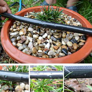 Ruban d'irrigation goutte à goutte en matière première vierge, ruban d'irrigation à goutteurs plats 16mm, bande d'irrigation goutte à goutte 16/20mm - Product Image 5
