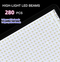Promotion Usine : Panneau LED de Photographie 10 Pouces à Trois Températures de Couleur et Intensité Variable, 280 Perles LED, Service OEM, Étanche